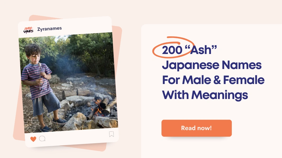 Ash Japanese Names