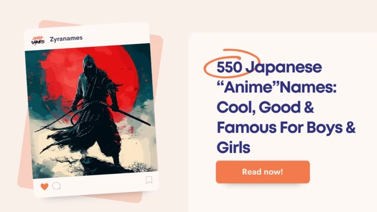 Japanese Anime Names