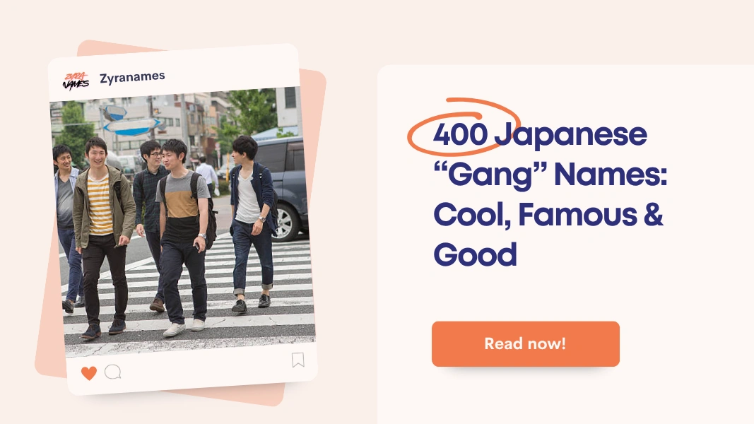 Japanese Gang Names