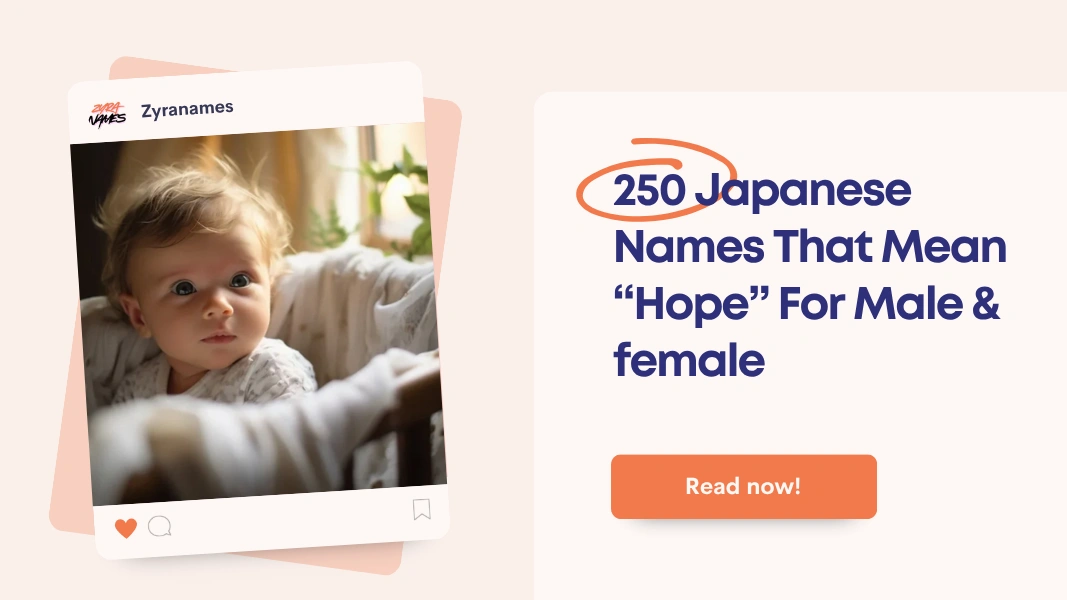 Japanese Names That Mean Hope