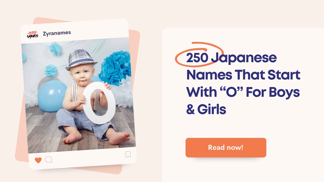Japanese Names That Start With O
