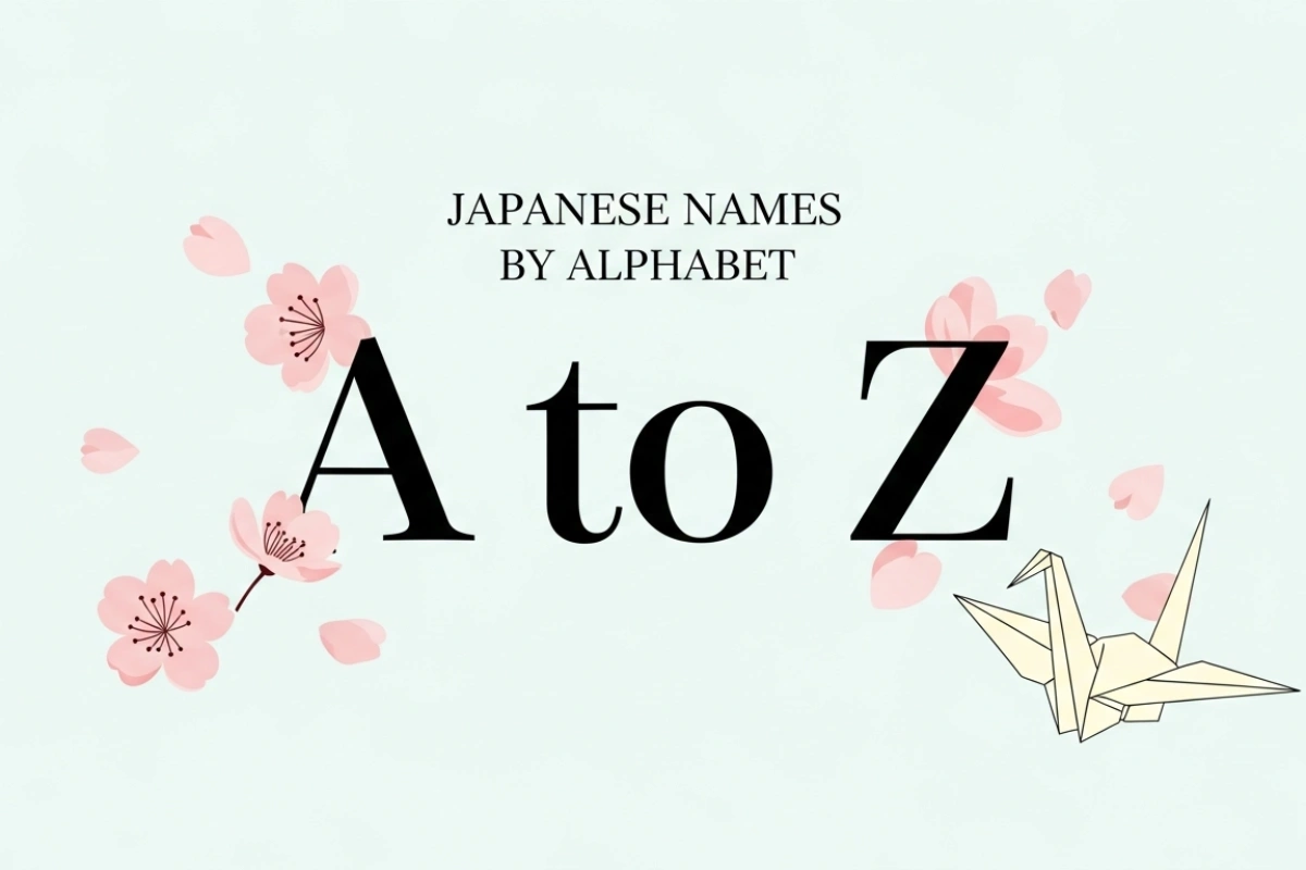 Japanese Names by Alphabet