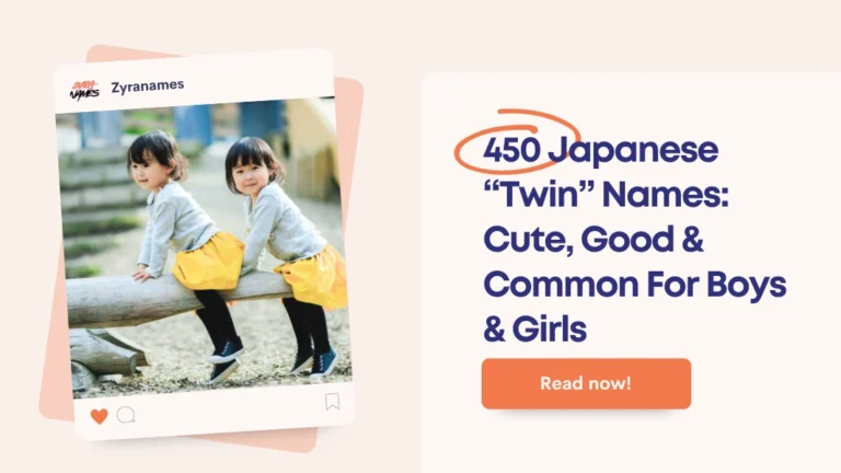 Japanese Twin Names