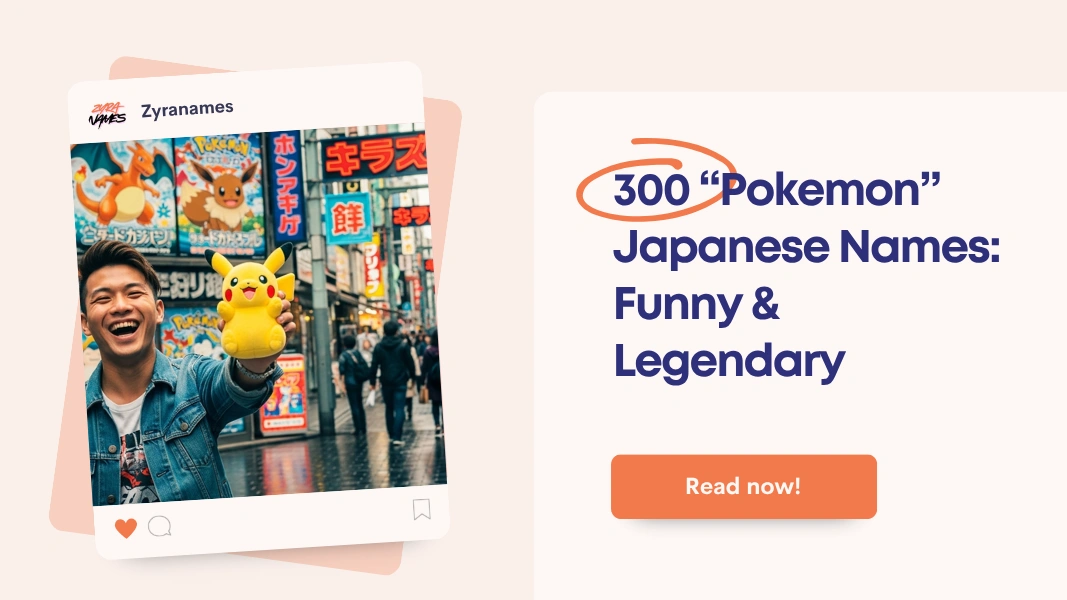 Pokemon Japanese Names