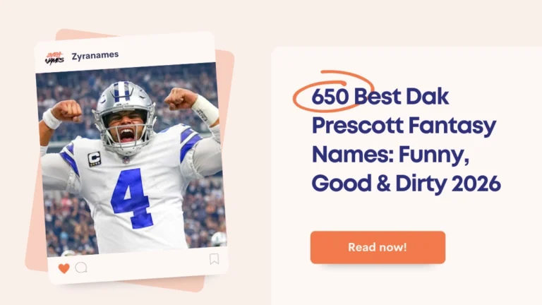Dak Prescott Fantasy Names