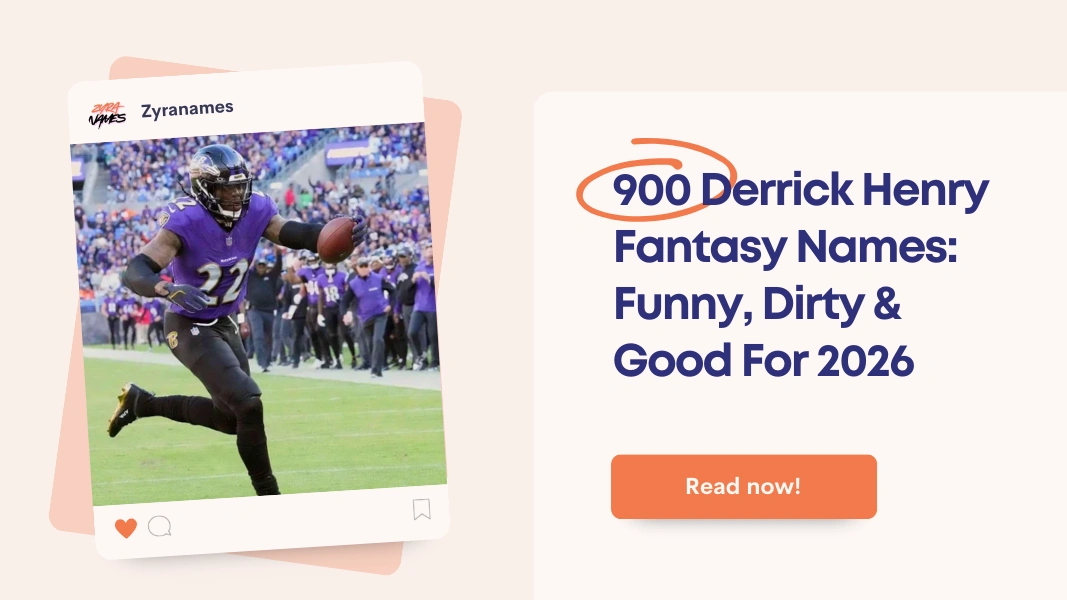 Derrick Henry Fantasy Names