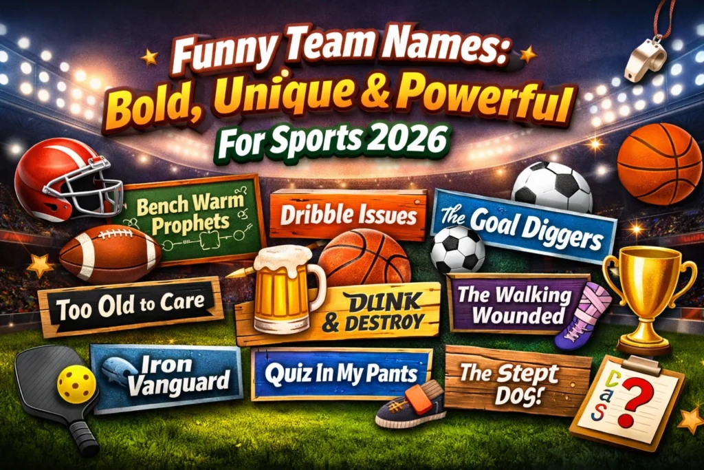 Funny Team Names