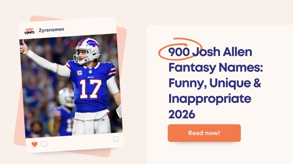 Josh Allen Fantasy Names
