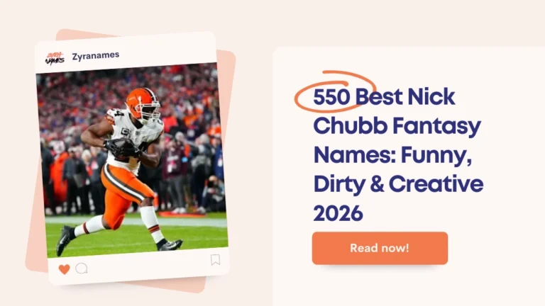 Nick Chubb Fantasy Names