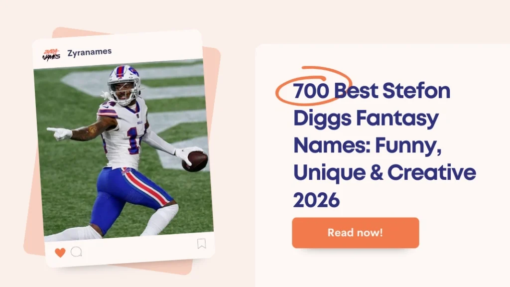 Stefon Diggs Fantasy Names