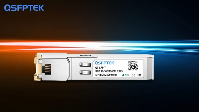 1G-T SFP Modules for Hybrid Fiber-Copper Network Deployment