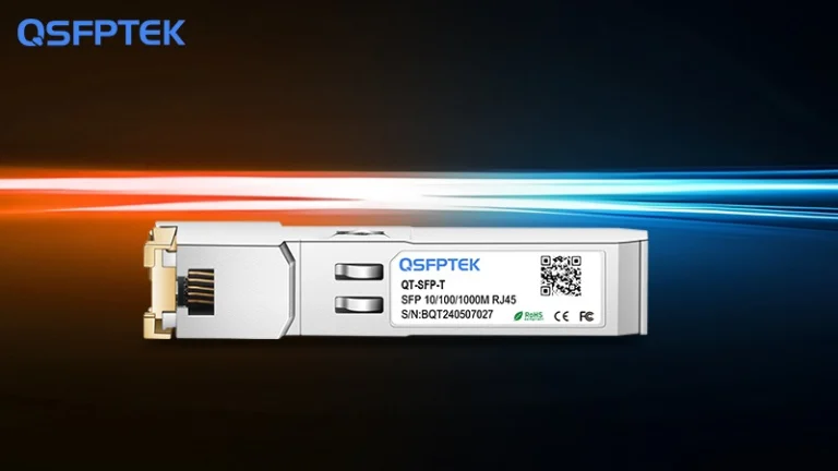 1G-T SFP Modules for Hybrid Fiber-Copper Network Deployment