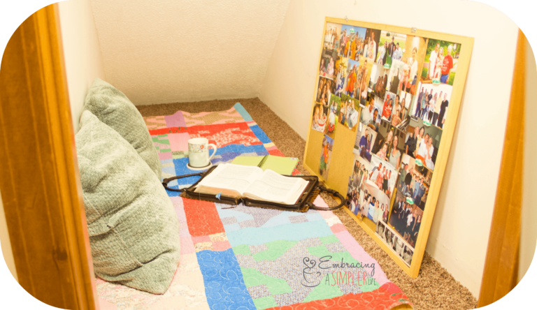 How Can You Create a Dedicated Prayer Space at Home?