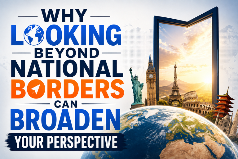 Why Looking Beyond National Borders Can Broaden Your Perspective