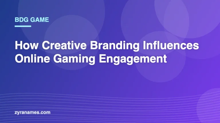 BDG Game: How Creative Branding Influences Online Gaming Engagement